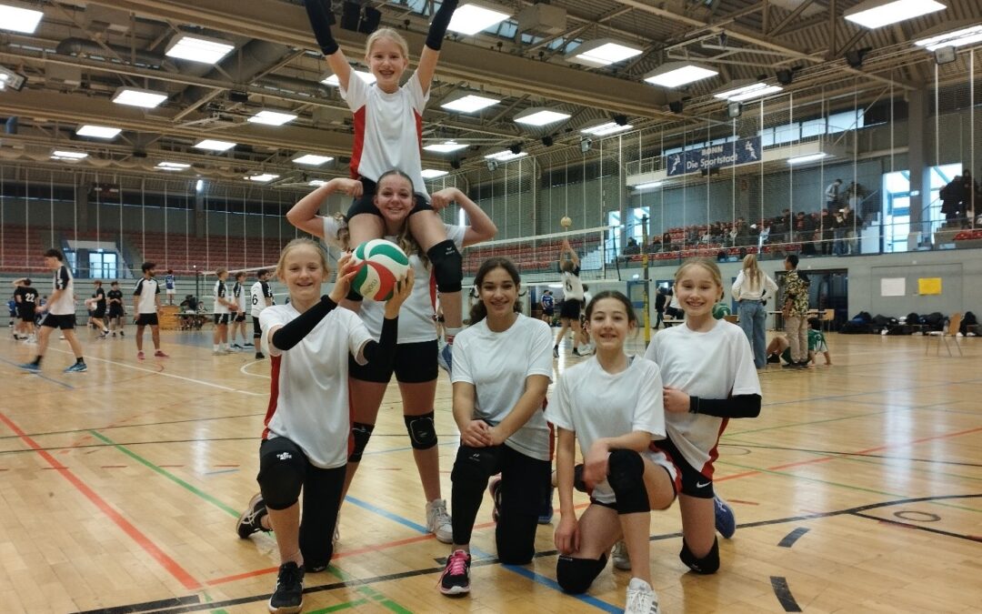 Volleyballerinnen werden Vizestadtmeister