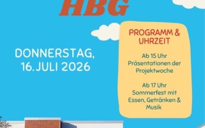 Sommerfest am 16. Juni